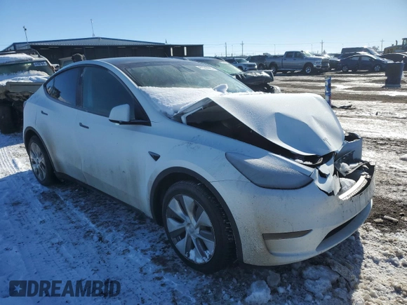 2022 Tesla Model Y Long Range z VIN 7SAYGDEE1NA009664, wystawiony jako Copart lot #41533925 z przebiegiem 36 126 mil mil oraz Szkody całkowita. Historia ofert i sprzedaży dostępna na DreamBid. Obrazek 4.