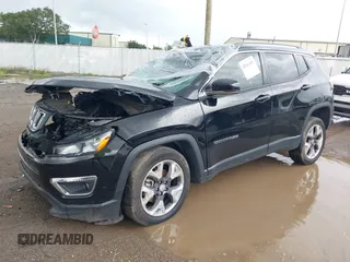2021 Jeep Compass Limited with VIN 3C4NJDCB6MT584016, listed as a IAAI auction lot 42661401 with 68,455 mi miles and . Bid and sale history available at DreamBid. Image 18.