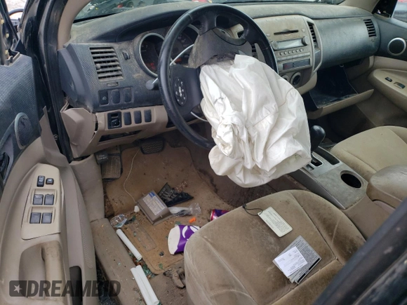 2005 Toyota Tacoma with VIN 5TEMU52N85Z007331, listed as a Copart auction lot 60466515 with 232,049 mi miles and Salvage title. Bid and sale history available at DreamBid. Image 8.