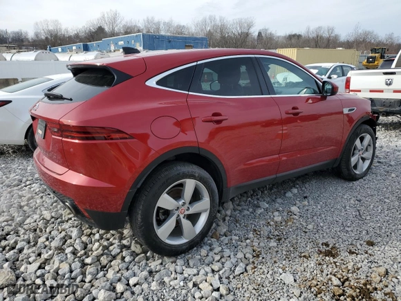 2022 Jaguar E-PACE SE with VIN SADFP2FX1N1031091, listed as a Copart auction lot 45391735 with 33,217 mi miles and Salvage Title. Bid and sale history available at carsss.com. Image 3.