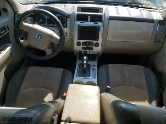 2010 Mercury Mariner Premier with VIN 4M2CN8H78AKJ08798, listed as a Copart auction lot 75897504 with 0 mi miles and Salvage Title. Bid and sale history available at carsss.com. Image 8.