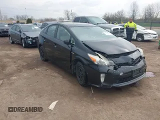 2013 Toyota Prius One with VIN JTDKN3DU6D5609983, listed as a IAAI auction lot 41929769 with 147,987 mi miles. Bid and sale history available at carsss.com. Image 1.