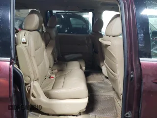 2010 Honda Odyssey EX-L with VIN 5FNRL3H62AB047431, listed as a Copart auction lot 46870685 with 173,468 mi miles and Salvage Title. Bid and sale history available at carsss.com. Image 10.