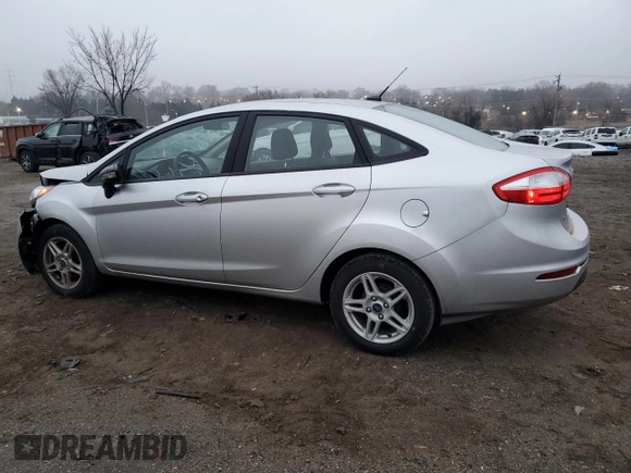 2017 Ford Fiesta SE with VIN 3FADP4BJ0HM158928, listed as a Copart auction lot 83893384 with 15,653 mi miles and Salvage Title. Bid and sale history available at DreamBid. Image 2.