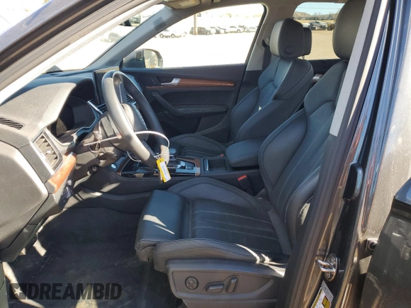 2022 Audi Q5 S line Prestige with VIN WA1F2AFY9N2077186, listed as a Copart auction lot 87294964 with 29,374 mi miles and Salvage Title. Bid and sale history available at carsss.com. Image 7.