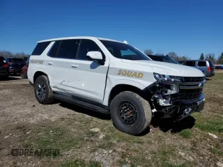 2023 Chevrolet Tahoe Commercial z VIN 1GNSKLED0PR258497, wystawiony jako Copart lot #50803474 z przebiegiem Nie podano mil oraz Nie do naprawy • Non repairable. Historia ofert i sprzedaży dostępna na DreamBid. Obrazek 4.
