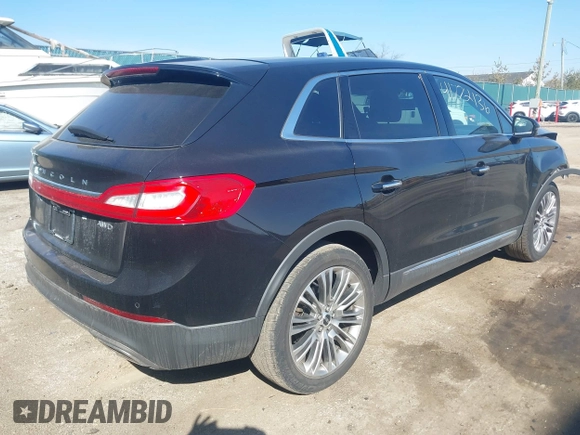 2016 Lincoln MKX Reserve with VIN 2LMTJ8LRXGBL79973, listed as a IAAI auction lot 41772136 with 105,566 mi miles. Bid and sale history available at carsss.com. Image 4.