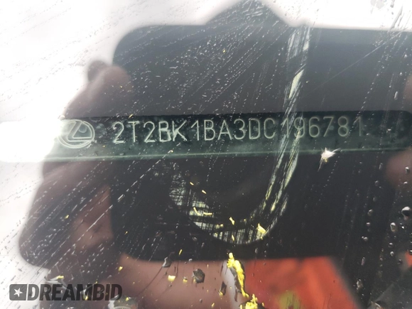2013 Lexus RX 350 z VIN 2T2BK1BA3DC196781, wystawiony jako Copart lot #59960994 z przebiegiem 214 341 mil mil oraz Szkoda całkowita • Salvage title. Historia ofert i sprzedaży dostępna na DreamBid. Obrazek 12.