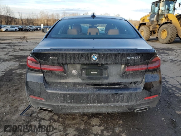 2023 BMW 5 Series 540i xDrive with VIN WBA73BJ01PCL40246, listed as a Copart auction lot 42847975 with Not Provided miles and Salvage Title. Bid and sale history available at carsss.com. Image 6.