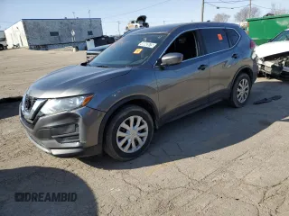 2017 Nissan Rogue S with VIN 5N1AT2MVXHC773707, listed as a Copart auction lot 49842675 with 107,798 mi miles and Clean Title. Bid and sale history available at carsss.com. Image 1.