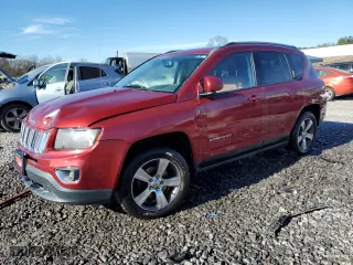 2016 Jeep Compass High Altitude Edition with VIN 1C4NJDEB0GD559443, listed as a Copart auction lot 47983765 with 108,818 mi miles and Salvage Title. Bid and sale history available at carsss.com. Image 1.