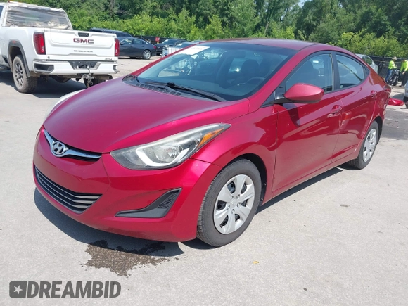 2016 Hyundai Elantra SE with VIN 5NPDH4AE9GH711804, listed as a IAAI auction lot 42451824 with 124,650 mi miles and . Bid and sale history available at DreamBid. Image 18.
