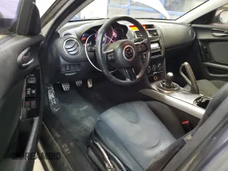 2009 Mazda RX-8 R3 with VIN JM1FE174190402469, listed as a Copart auction lot 87222464 with 122,782 mi miles and Clean Title. Bid and sale history available at carsss.com. Image 8.