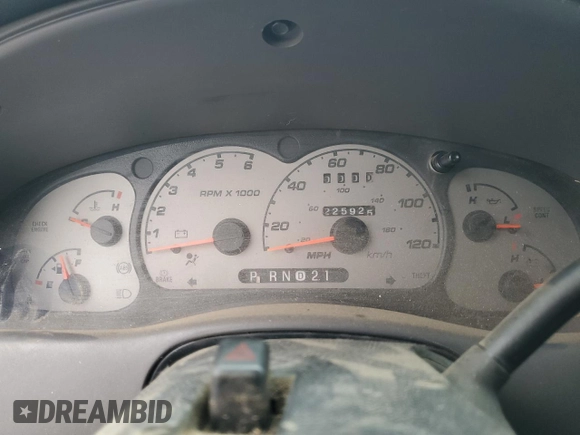 2003 Ford Ranger XL with VIN 1FTYR10UX3PA77424, listed as a Copart auction lot 48471125 with 225,925 mi miles and Salvage Title. Bid and sale history available at carsss.com. Image 9.