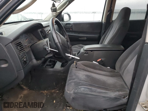 2004 Dodge Dakota Sport with VIN 1D7HL38K44S506609, listed as a Copart auction lot 84263824 with 244,242 mi miles and Salvage Title. Bid and sale history available at carsss.com. Image 7.