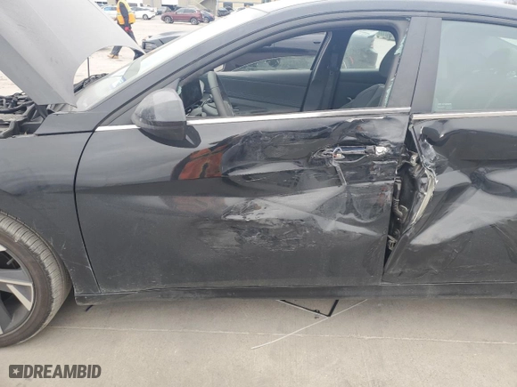 2025 Hyundai Elantra SEL Convenience with VIN KMHLS4DGXSU900644, listed as a Copart auction lot 42641075 with 6,392 mi miles and Salvage Title. Bid and sale history available at carsss.com. Image 7.