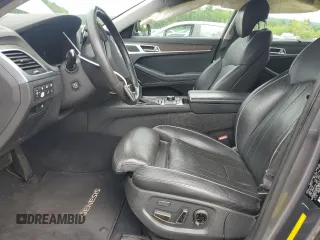 2016 Hyundai Genesis 3.8L with VIN KMHGN4JE2GU116140, listed as a Copart auction lot 59967204 with 134,966 mi miles and Salvage Title. Bid and sale history available at carsss.com. Image 7.