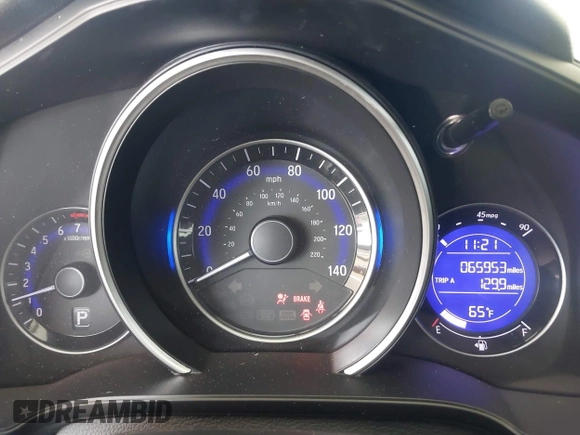2019 Honda Fit LX with VIN 3HGGK5H47KM728638, listed as a IAAI auction lot 42440916 with 65,953 mi miles and . Bid and sale history available at DreamBid. Image 7.