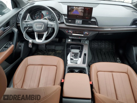 2024 Audi Q5 Premium with VIN WA1ABAFY0R2100659, listed as a Copart auction lot 45125755 with 6,175 mi miles and Salvage Title. Bid and sale history available at carsss.com. Image 8.