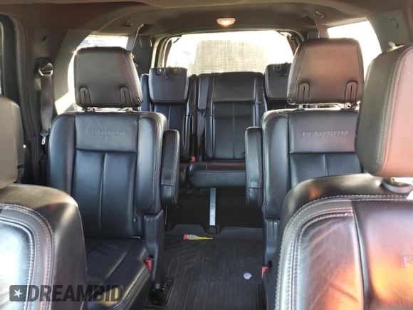 2015 Ford Expedition Max Platinum with VIN 1FMJK1MT5FEF43151, listed as a Copart auction lot 53131875 with 177,190 mi miles and Salvage title. Bid and sale history available at DreamBid. Image 10.