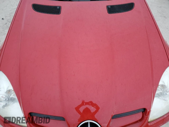 2005 Mercedes-Benz SLK-Class with VIN WDBWK56F45F061321, listed as a Copart auction lot 76955764 with Not Provided miles and Salvage Title. Bid and sale history available at carsss.com. Image 11.