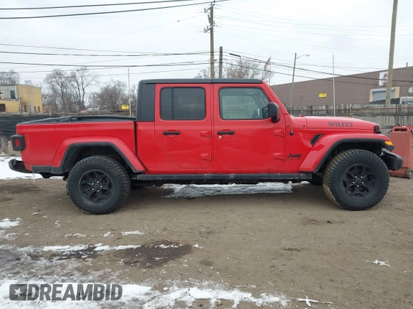 2021 Jeep Gladiator Willys с VIN 1C6HJTAG6ML550649, выставлен на аукционе IAAI как лот 41530585 с пробегом 119 002 миль миль и . История ставок и продаж доступна на DreamBid. Изображение 13.