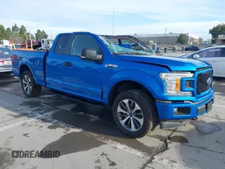 2020 Ford F-150 XL with VIN 1FTFX1E48LKD02362, listed as a IAAI auction lot 41556663 with 1 mi miles. Bid and sale history available at carsss.com. Image 1.