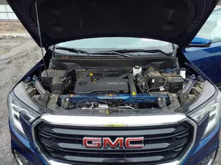 2022 GMC Terrain SLE with VIN 3GKALMEV9NL210179, listed as a IAAI auction lot 41759554 with 106,454 mi miles. Bid and sale history available at carsss.com. Image 10.