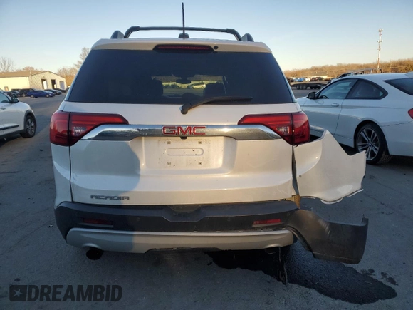2018 GMC Acadia SLE with VIN 1GKKNLLS4JZ139543, listed as a Copart auction lot 83265764 with 70,562 mi miles and Salvage Title. Bid and sale history available at DreamBid. Image 6.