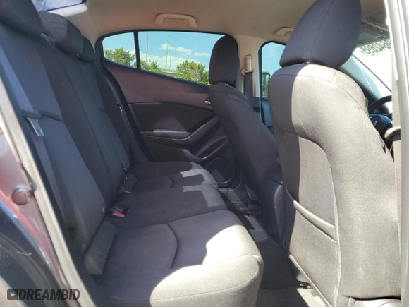 2017 Mazda Mazda3 4-Door Sport with VIN 3MZBN1U72HM135896, listed as a Copart auction lot 49642695 with 126062 miles and Clean Title. Bid and sale history available at carsss.com. Image 10.