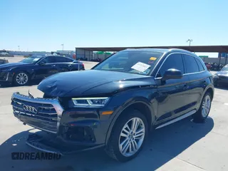 2018 Audi Q5 Premium Plus with VIN WA1BNAFY8J2107696, listed as a IAAI auction lot 41765883 with 75,363 mi miles. Bid and sale history available at carsss.com. Image 19.