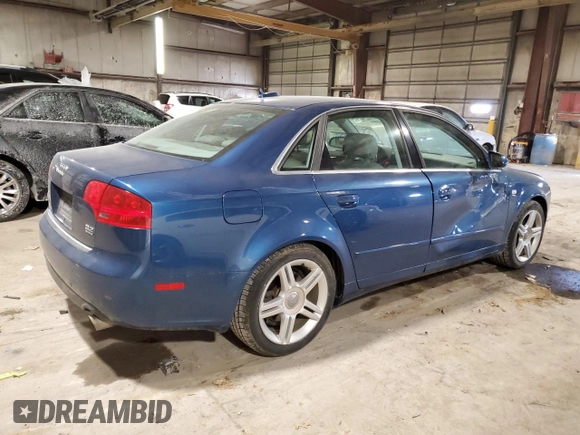 2005 Audi A4 3.2L with VIN WAUDG68E65A451450, listed as a Copart auction lot 88317535 with 172,772 mi miles and Salvage Title. Bid and sale history available at carsss.com. Image 3.