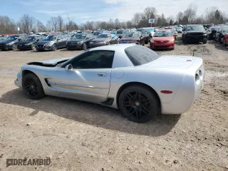 2001 Chevrolet Corvette Z06 with VIN 1G1YY12S215102980, listed as a Copart auction lot 51222605 with 78,661 mi miles and Salvage Title. Bid and sale history available at carsss.com. Image 2.