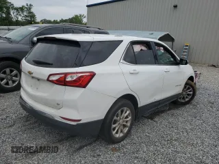 2018 Chevrolet Equinox LT with VIN 3GNAXJEVXJS606983, listed as a Copart auction lot 57243435 with 115,668 mi miles and Salvage title. Bid and sale history available at DreamBid. Image 3.