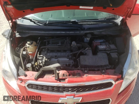 2015 Chevrolet Spark LT with VIN KL8CD6S91FC793714, listed as a Copart auction lot 48635675 with 22,531 mi miles and Salvage Title. Bid and sale history available at carsss.com. Image 12.