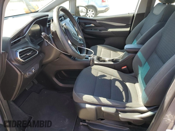 2023 Chevrolet Bolt EV 1LT with VIN 1G1FW6S05P4115360, listed as a Copart auction lot 60748555 with 69,678 mi miles and Salvage title. Bid and sale history available at DreamBid. Image 7.