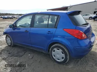 2009 Nissan Versa 1.8 SL with VIN 3N1BC13E49L469544, listed as a Copart auction lot 44134585 with 185,329 mi miles and Salvage Title. Bid and sale history available at carsss.com. Image 2.