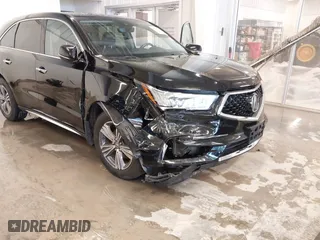 2019 Acura MDX with VIN 5J8YD4H31KL027806, listed as a IAAI auction lot 41569755 with 81,108 mi miles. Bid and sale history available at carsss.com. Image 6.