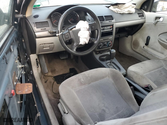 2005 Chevrolet Cobalt with VIN 1G1AK12F957623047, listed as a Copart auction lot 50059225 with 0 mi miles and Salvage Title. Bid and sale history available at carsss.com. Image 8.