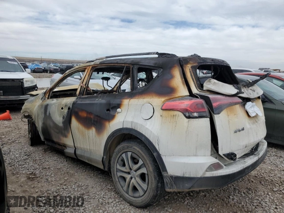2018 Toyota RAV4 LE with VIN JTMBFREV1JJ718166, listed as a Copart auction lot 43698905 with Not Provided miles and Non Repairable. Bid and sale history available at DreamBid. Image 2.