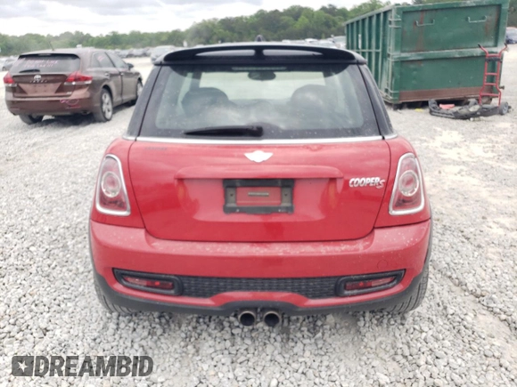 2013 MINI Hardtop S with VIN WMWSV3C58DT389460, listed as a Copart auction lot 54031105 with 59,645 mi miles and Salvage Title. Bid and sale history available at DreamBid. Image 6.