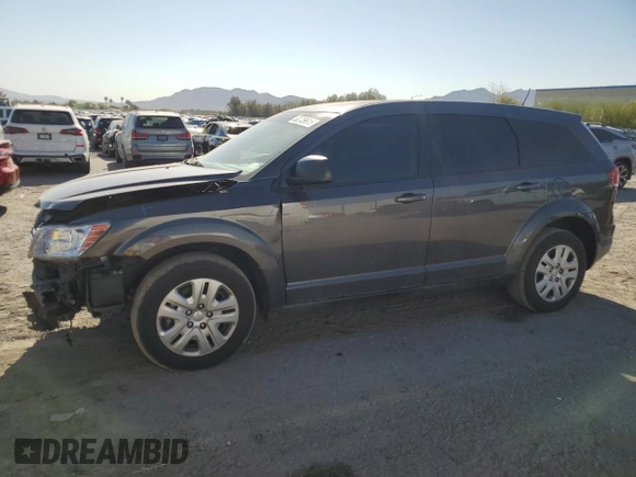2014 Dodge Journey SE with VIN 3C4PDCAB7ET259048, listed as a Copart auction lot 52759915 with 181,873 mi miles and Salvage Title. Bid and sale history available at carsss.com. Image 1.