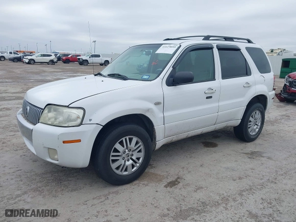 2006 Mercury Mariner Luxury with VIN 4M2YU56146KJ00694, listed as a IAAI auction lot 41619059 with 181,425 mi miles. Bid and sale history available at carsss.com. Image 2.