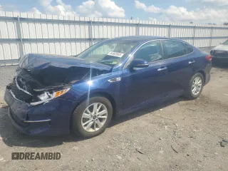 2017 Kia Optima LX with VIN 5XXGT4L31HG176813, listed as a Copart auction lot 64862665 with 56,635 mi miles and Salvage title. Bid and sale history available at DreamBid. Image 1.