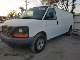 2009 GMC Savana z VIN 1GTHG39C191156441, wystawiony jako Copart lot #76549364 z przebiegiem 234 426 mil mil oraz Nie do naprawy • Non repairable. Historia ofert i sprzedaży dostępna na DreamBid. Obrazek 1.