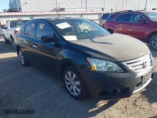 2014 Nissan Sentra S with VIN 3N1AB7AP4EY323616, listed as a IAAI auction lot 41752379 with 318,930 mi miles. Bid and sale history available at carsss.com. Image 1.