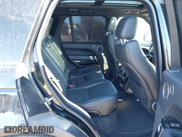2017 Land Rover Range Rover HSE with VIN SALGS2FV2HA376222, listed as a IAAI auction lot 41592865 with 93,773 mi miles and . Bid and sale history available at DreamBid. Image 8.