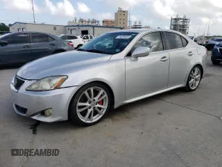 2006 Lexus IS 350 with VIN JTHBE262165010061, listed as a Copart auction lot 54209435 with 217,698 mi miles and Salvage Title. Bid and sale history available at DreamBid. Image 1.