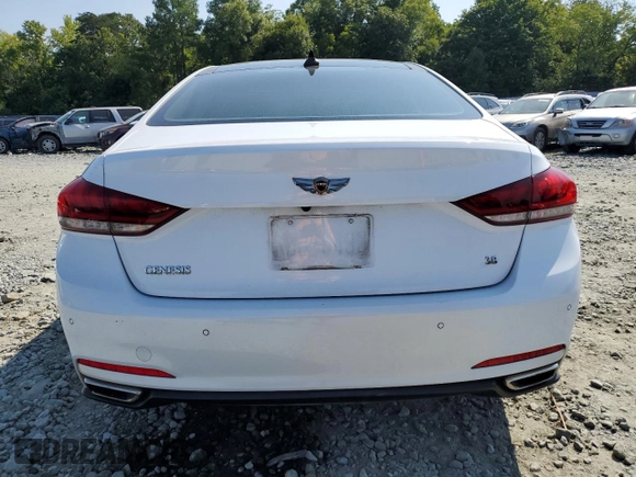 2016 Hyundai Genesis 3.8L with VIN KMHGN4JE4GU107200, listed as a Copart auction lot 64961584 with 100,277 mi miles and Salvage Title. Bid and sale history available at carsss.com. Image 6.
