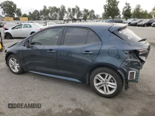 2019 Toyota Corolla Hatchback SE with VIN JTNK4RBE4K3064176, listed as a Copart auction lot 76322054 with 44,187 mi miles and Salvage Title. Bid and sale history available at carsss.com. Image 2.